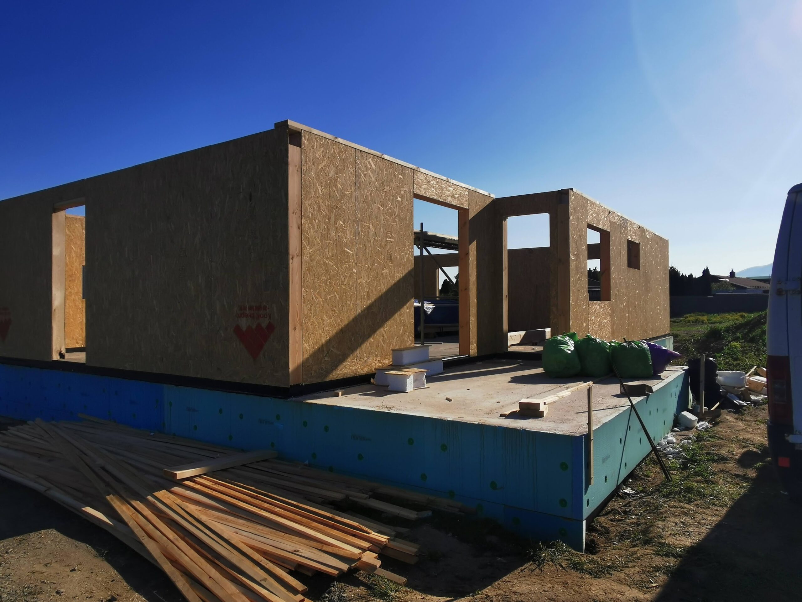 Montáž SIP panelov