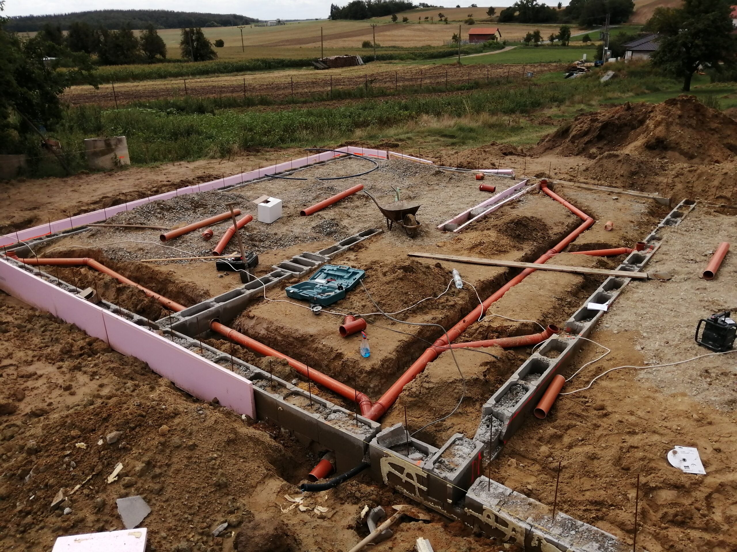 Príprava pozemku a základy